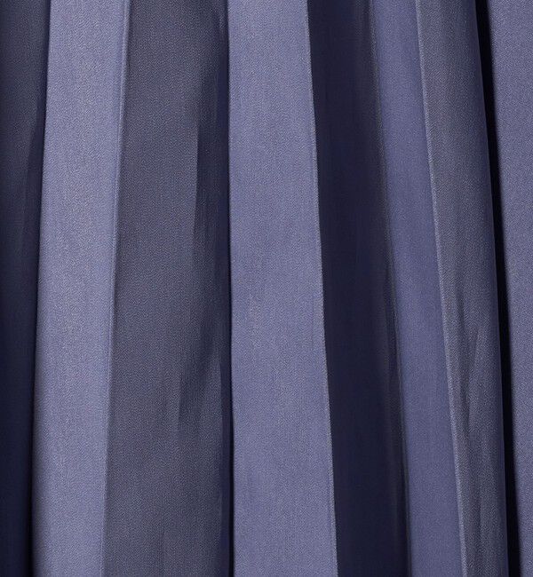 UNITED ARROWS「オーガンジー プリーツスカート」|スカート|