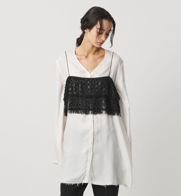 AEWEN MATOPH「＜AEWEN MATOPH＞フリンジショートキャミソール」|キャミソール|