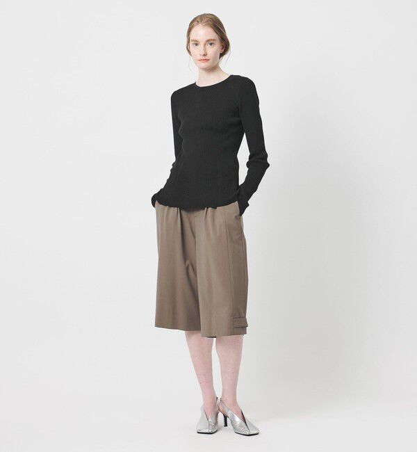 AEWEN MATOPH「＜AEWEN MATOPH＞コットンカシミヤミックス ショルダーパッドニット」|ニット・セーター|