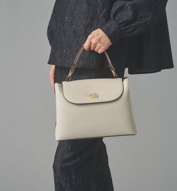 UNITED ARROWS「ダブルフェイス ワンハンドル バッグ」|ハンドバッグ|