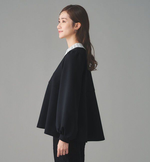 UNITED ARROWS「SPONGY ペプラム ブラウス」|シャツ・ブラウス|