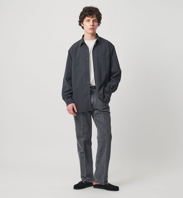 UNITED ARROWS「ブラック&times;ブラック デニム ロデオストレート」|デニム|