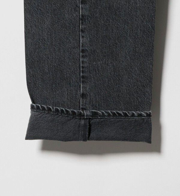 UNITED ARROWS「ブラック&times;ブラック デニム ロデオストレート」|デニム|