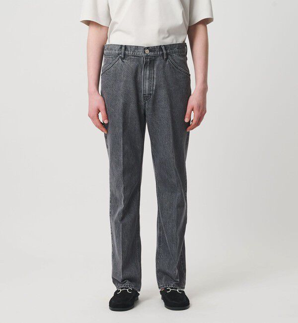 UNITED ARROWS「ブラック&times;ブラック デニム ロデオストレート」|デニム|