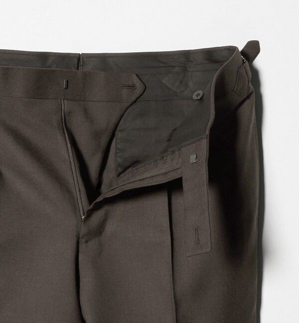 UNITED ARROWS「サイドアジャスター 1プリーツ スラックス」|スラックス|
