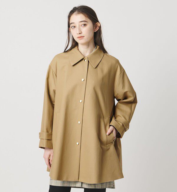 UNITED ARROWS「 Aライン ステンカラーコート」|ステンカラーコート|