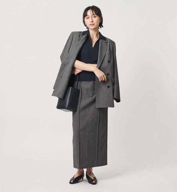 UNITED ARROWS「NALYA グレンチェック スカート」|スカート|