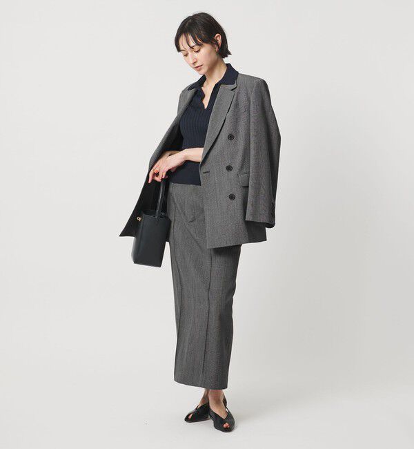 UNITED ARROWS「NALYA グレンチェック スカート」|スカート|