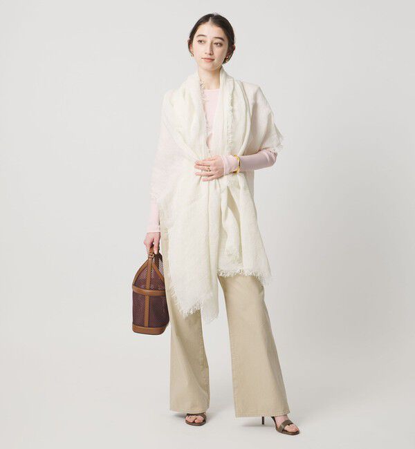 UNITED ARROWS「＜ASAUCE MELER＞LI GAUZE ストール」|ストール|