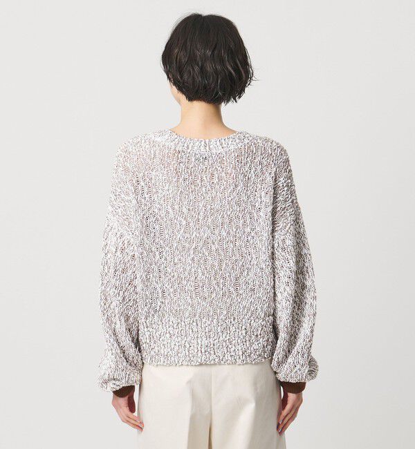 UNITED ARROWS「カラーミックス クルーネックニット」|ニット・セーター|