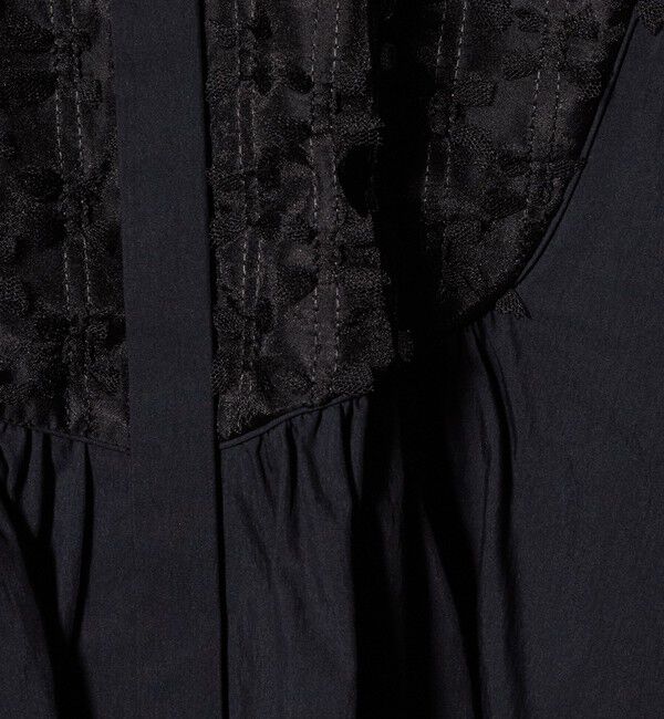 UNITED ARROWS「コンビ ギャザー ブラウス」|シャツ・ブラウス|