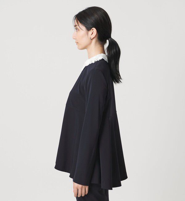 UNITED ARROWS「FEEL CLEAN 2WAY ブラウス ‐防しわ ストレッチ UVカット‐」|シャツ・ブラウス|