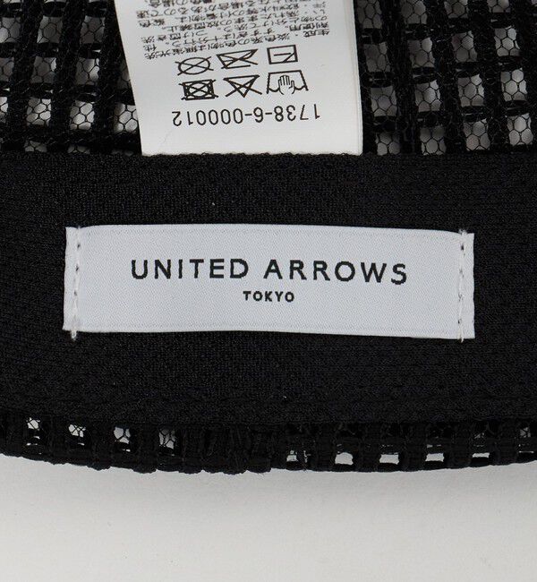 UNITED ARROWS「グリッドメッシュ キャップ」|ハット|