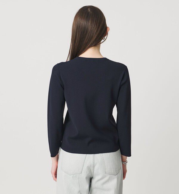 UNITED ARROWS「コンパクト クルーネック ニット ‐ウォッシャブル‐」|ニット・セーター|