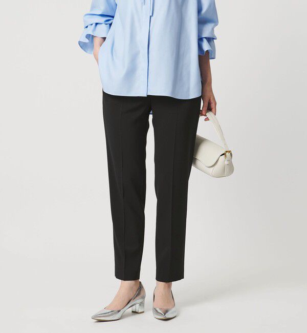 UNITED ARROWS「FEEL CLEAN スリム パンツ ‐防しわ ストレッチ UVカット‐」|スラックス|