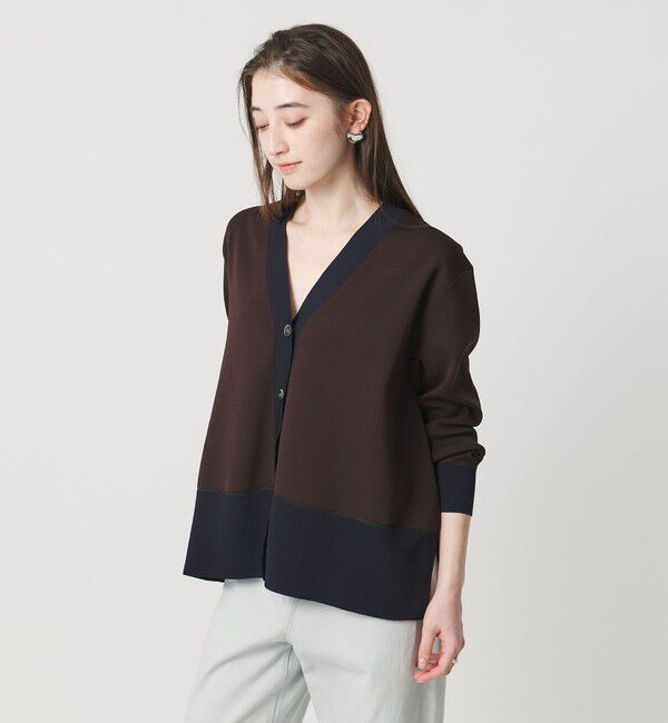 UNITED ARROWS「ミニマル 2WAY カーディガン ‐ウォッシャブル‐」|カーディガン|