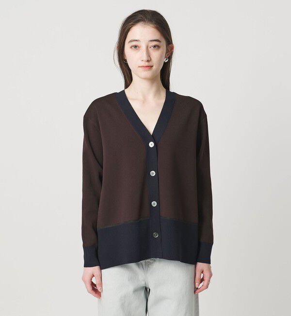 UNITED ARROWS「ミニマル 2WAY カーディガン ‐ウォッシャブル‐」|カーディガン|