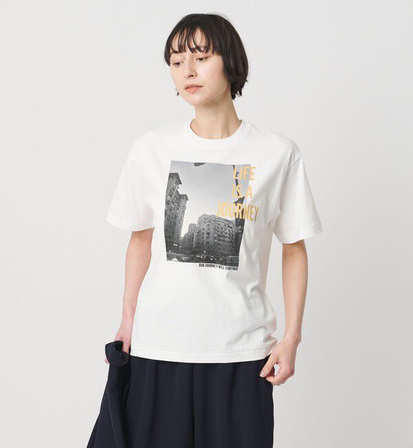 UNITED ARROWS「【別注】＜HANDTEX＞JOURNEY Tシャツ」|Tシャツ・カットソー|