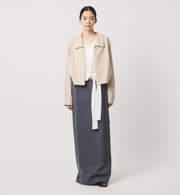 AEWEN MATOPH「＜AEWEN MATOPH＞サイドコードブラウス ‐ ウォッシャブル ‐」|シャツ・ブラウス|