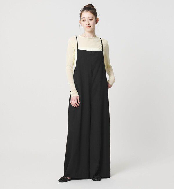 UNITED ARROWS「＜SACRA＞ツイル オールインワン パンツ」|オールインワン|