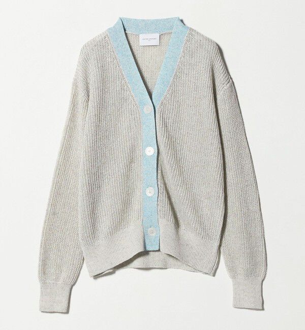 UNITED ARROWS「カラーヤーン Vネック カーディガン ‐ウォッシャブル‐」|カーディガン|