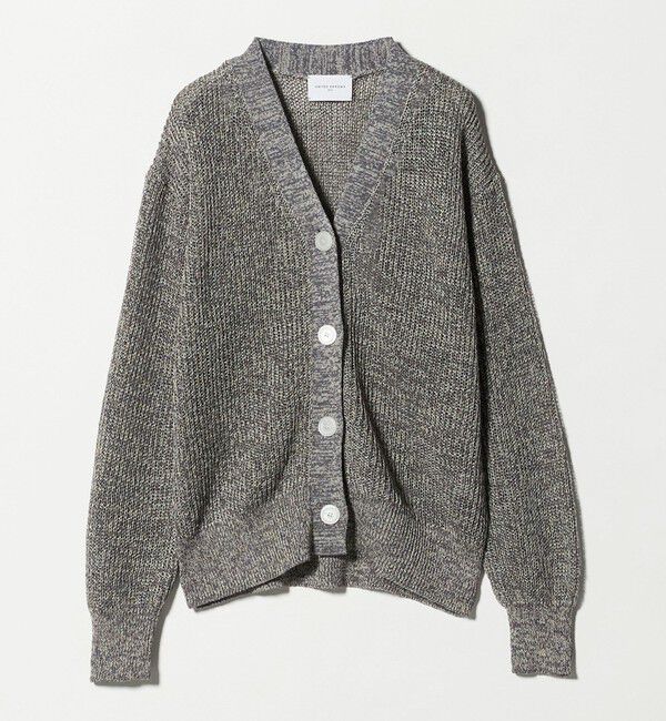 UNITED ARROWS「カラーヤーン Vネック カーディガン ‐ウォッシャブル‐」|カーディガン|