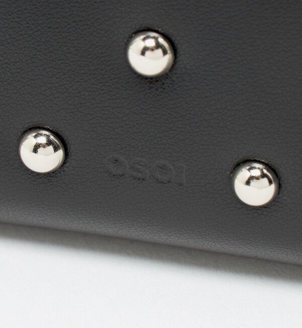 OSOI「【別注】＜OSOI＞スタッズ ハーフウォレット」|財布|