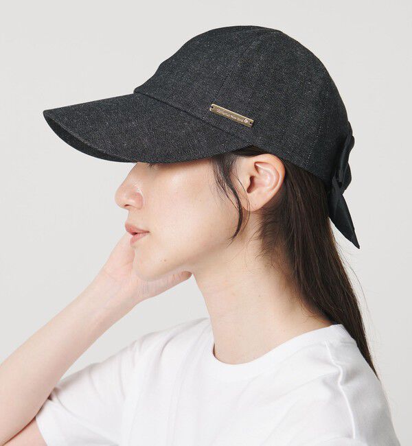 UNITED ARROWS「＜Athena New York＞BECKY リボン キャップ」|キャップ・キャスケット|