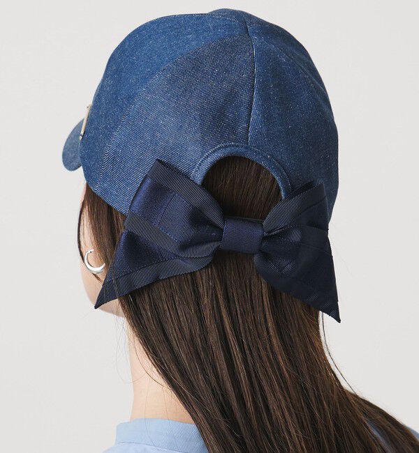 UNITED ARROWS「＜Athena New York＞BECKY リボン キャップ」|キャップ・キャスケット|