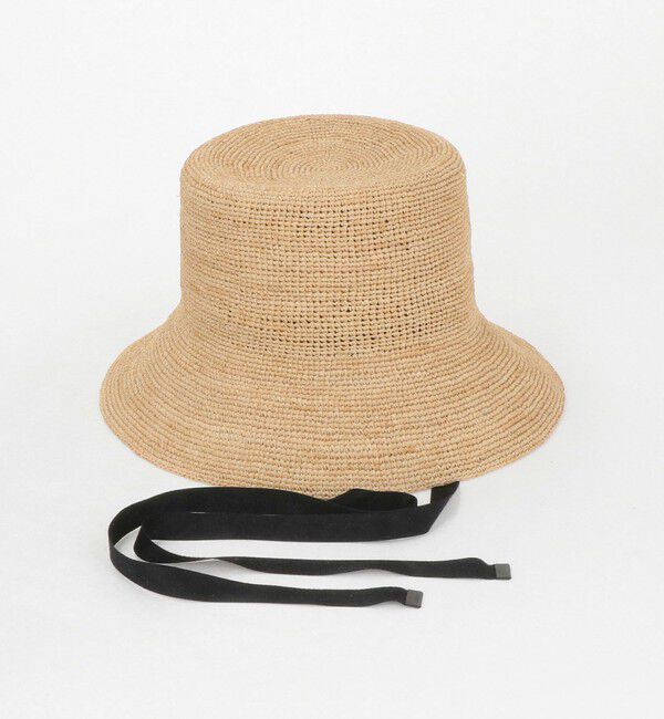 UNITED ARROWS「ラフィア/リボン ハット UV」|ハット|