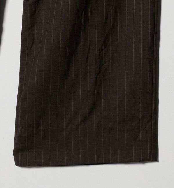 UNITED ARROWS「＜District＞ウォッシュド トロピカルウール ベイカー スラックス」|スラックス|