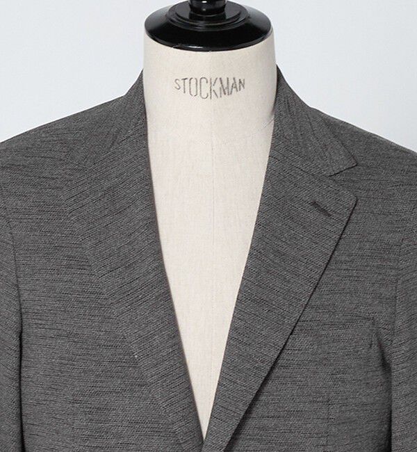 UNITED ARROWS「ソフト カラミ シングル 2ボタン テーラードジャケット COMFORT EASY‐MODEL　ヨコストレッチ」|テーラードジャケット|