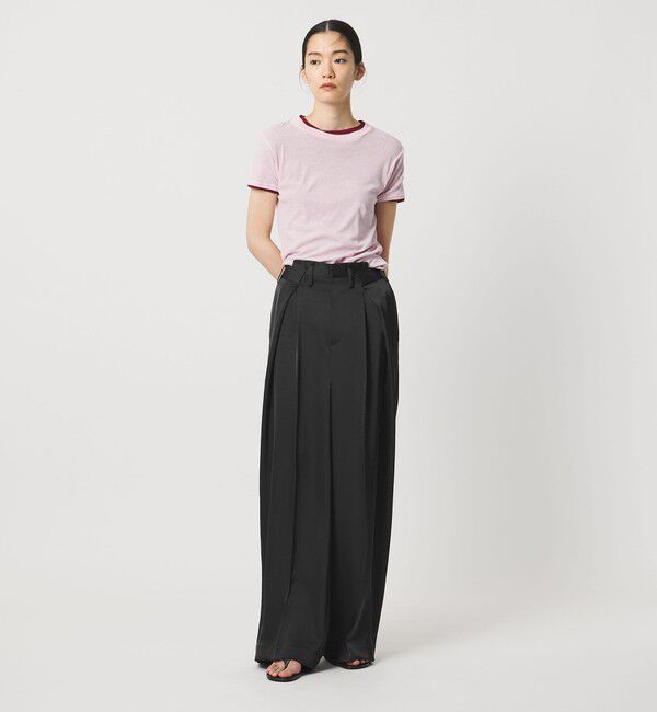 AEWEN MATOPH「＜AEWEN MATOPH＞サテンインタックパンツ ‐ ウォッシャブル - 」|その他|