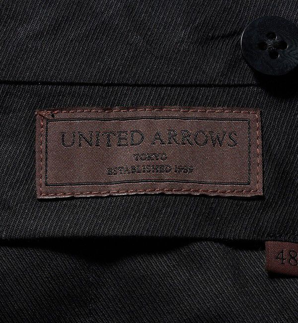 UNITED ARROWS「ハウンドトゥース 1プリーツ スラックス R-MODEL」|スラックス|