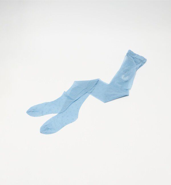 UNITED ARROWS「＜FALKE＞DOT 15D タイツ」|タイツ・ストッキング|LT.BLUE