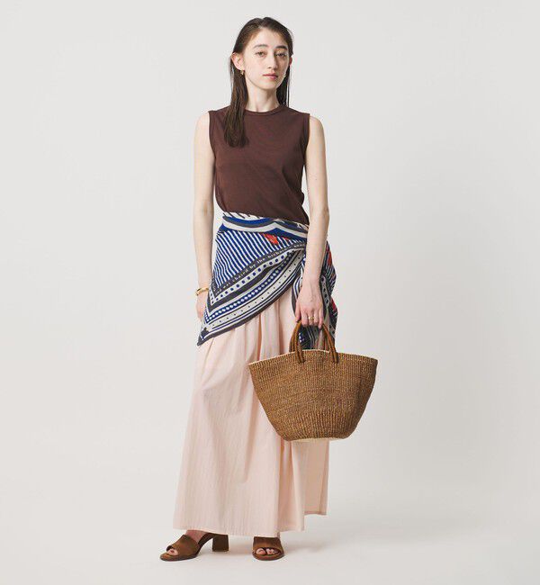 UNITED ARROWS「コットン フライス ノースリーブトップス」|Tシャツ・カットソー|