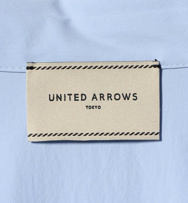 UNITED ARROWS「メロー フリル スキッパー パフ ブラウス ‐防しわ 吸水速乾 UVカット 遮熱性 接触冷感 ウォッシャブル‐」|シャツ・ブラウス|