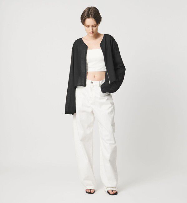 AEWEN MATOPH「＜AEWEN MATOPH＞シアージップジャケット」|テーラードジャケット|