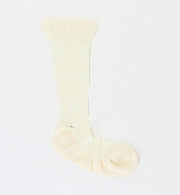 UNITED ARROWS「＜YUQRI＞SHEER ハイソックス」|ソックス|WHITE