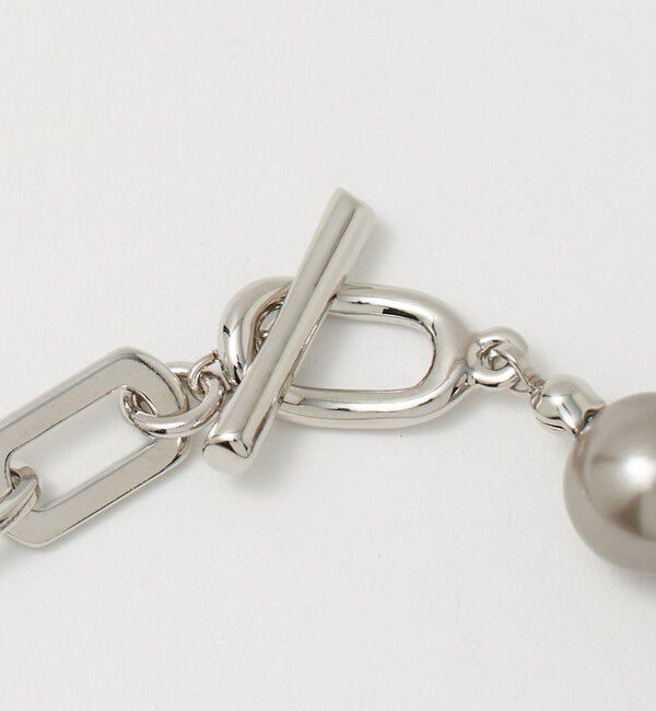 UNITED ARROWS「イミテーションパール&チェーン ネックレス」|ネックレス|