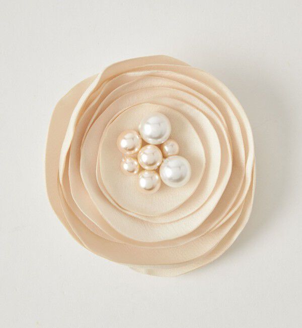 UNITED ARROWS green label relaxing「フラットフラワー コサージュ」|ブローチ・コサージュ|