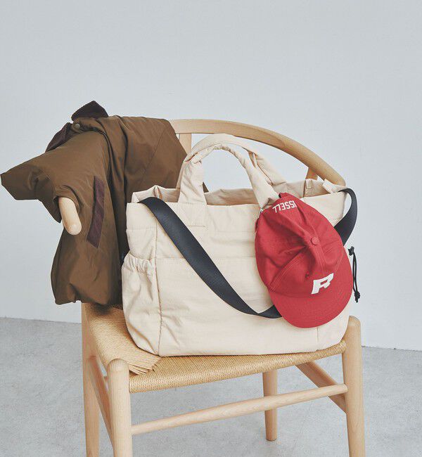 UNITED ARROWS green label relaxing「【WEB限定】ポーチ付き 2WAY トートバッグ / ショルダーバッグ -はっ水-」|トートバッグ|OFF WHITE