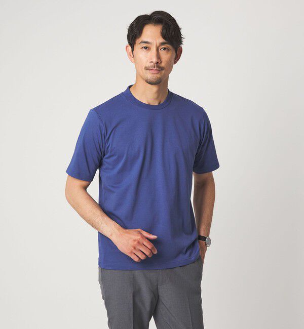 UNITED ARROWS green label relaxing「【WEB限定】JUST fit ジャケイン T 半袖 Tシャツ カットソー -吸水速乾・抗菌-」|Tシャツ・カットソー|ROYAL