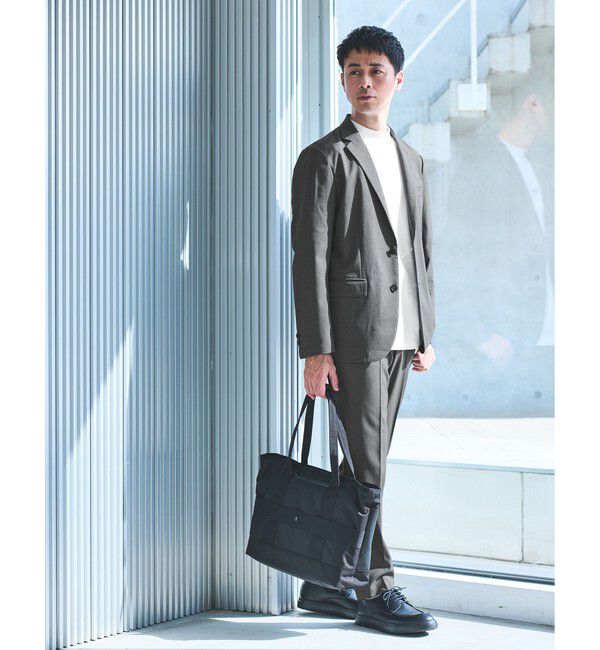 UNITED ARROWS green label relaxing「【WEB限定】JUST fit デイリー モック 半袖 Ｔシャツ カットソー -吸水速乾・抗菌-」|Tシャツ・カットソー|