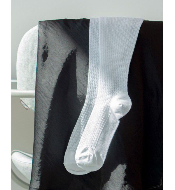 UNITED ARROWS green label relaxing「＜MAEE＞コンプレッション ソックス（コットンシアー）」|ソックス|