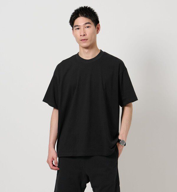UNITED ARROWS green label relaxing「＜GOAT＞ボックス Tシャツ」|Tシャツ・カットソー|BLACK