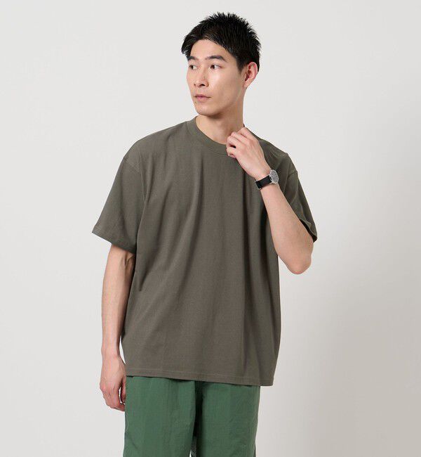 UNITED ARROWS green label relaxing「＜GOAT＞ボックス Tシャツ」|Tシャツ・カットソー|DK.GRAY
