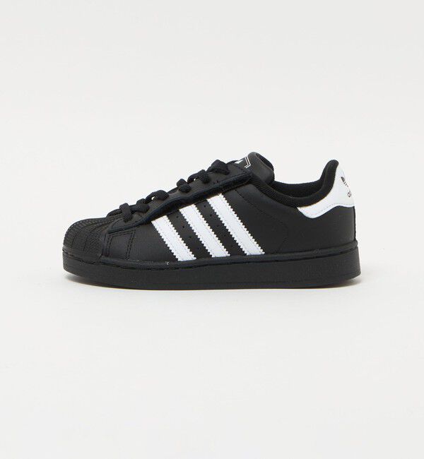 UNITED ARROWS green label relaxing「＜adidas Originals＞スーパースター スニーカー / キッズ  17cm-21cm」|スニーカー|BLACK