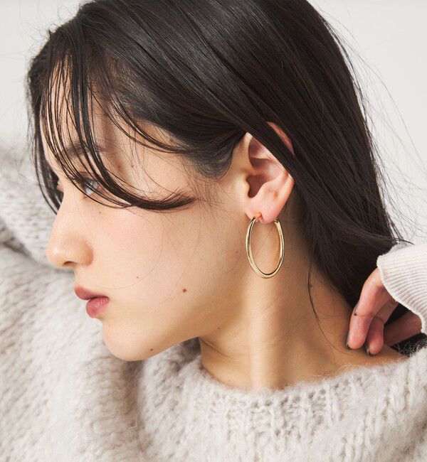 UNITED ARROWS green label relaxing「【WEB限定】フープ イヤリング」|イヤリング|