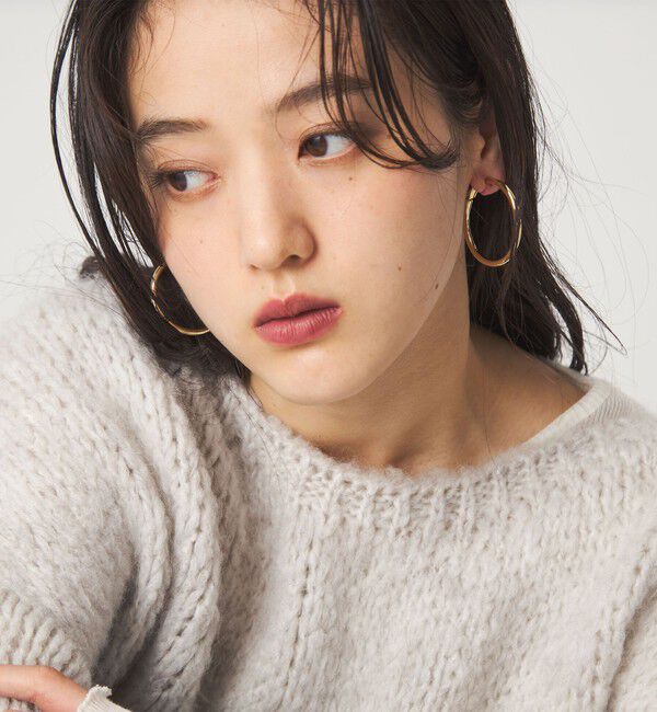 UNITED ARROWS green label relaxing「【WEB限定】フープ イヤリング」|イヤリング|